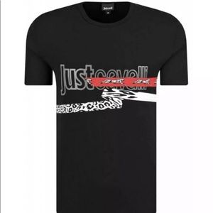 JUST CAVALLI LEOPARD T-SHIRT